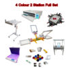 4 color 2 station screen printing machine SPM05-01