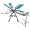 4 color 4 station screen printing machine SPM06-03