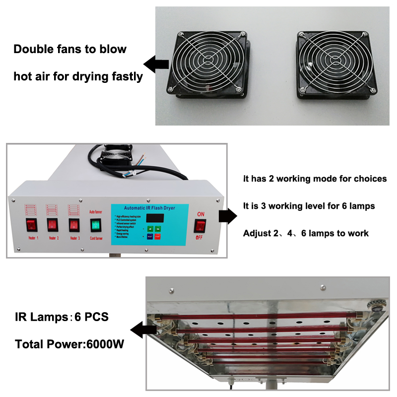 6kw flash dryer with sensor SPM18-07