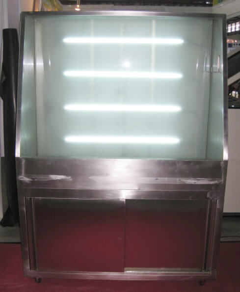 big size screen washout booth SPM28-02