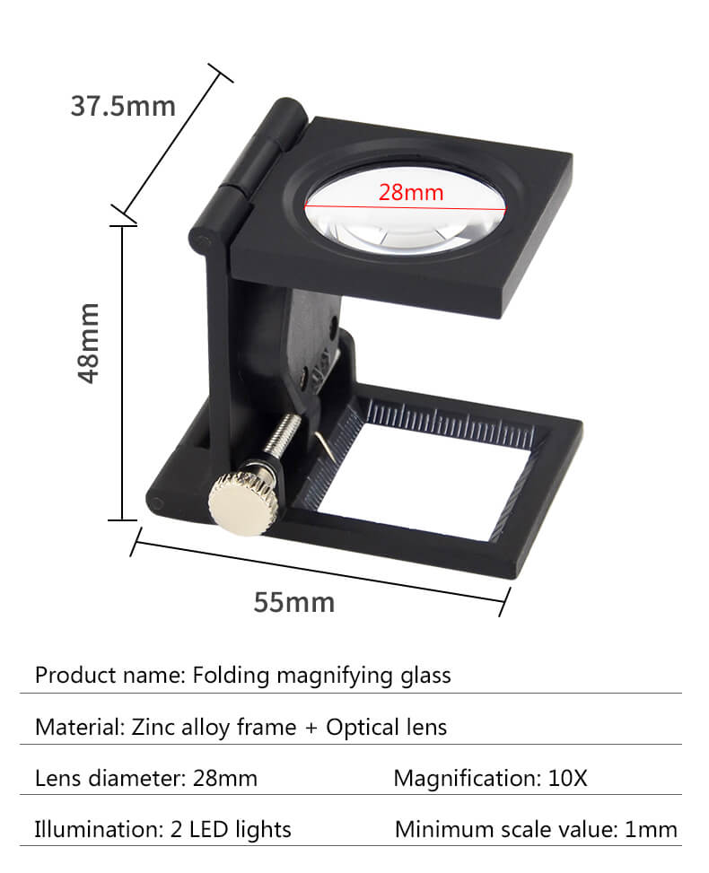 10X magnifying lens SPT22-13