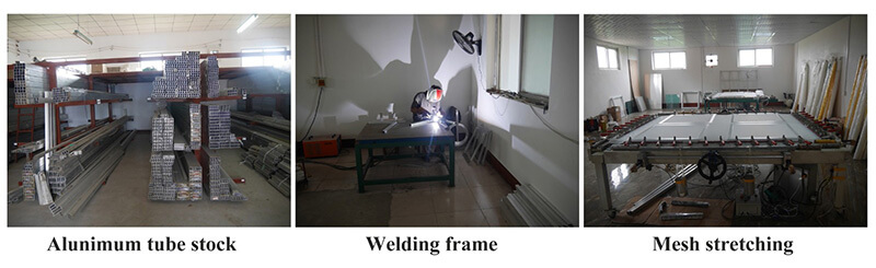 screen printing aluminium frame SPT06-12