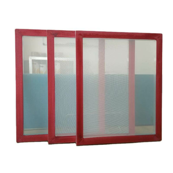 screen printing aluminium frame with mesh SPT02-03