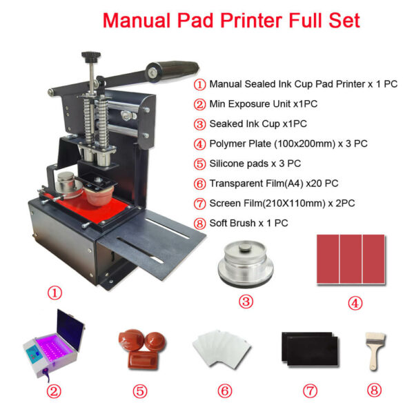 pad printing machine full kits PPM09-01